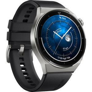 Huawei Watch GT 3 Pro, 46mm, Silver, Elegant Black Band