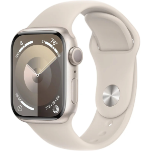 Apple Watch saries 9, 41mm, Starlight, Starlight Sport Band