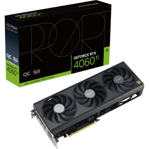 ASUS ProArt GeForce RTX 4060 Ti OC edition, 16GB