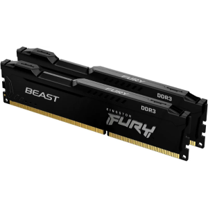 Kingston Fury Beast Black 16GB (2x8GB) DDR3 1600 CL10