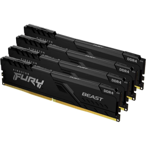 Kingston Fury Beast Black 128GB (4x32GB) DDR4 3200 CL16