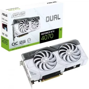 ASUS DUAL GeForce RTX 4070 O12G White